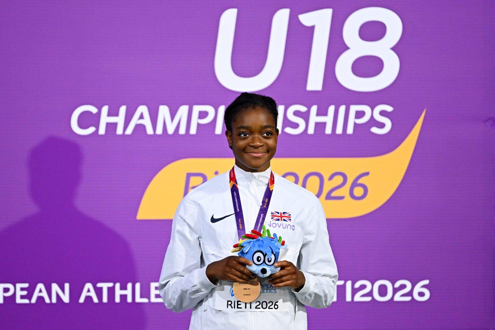 Richard Kilty’s young sprinting talent Celine Obinna-Alo is only getting started