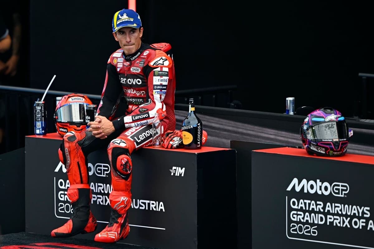 Why is Marc Marquez so serious?