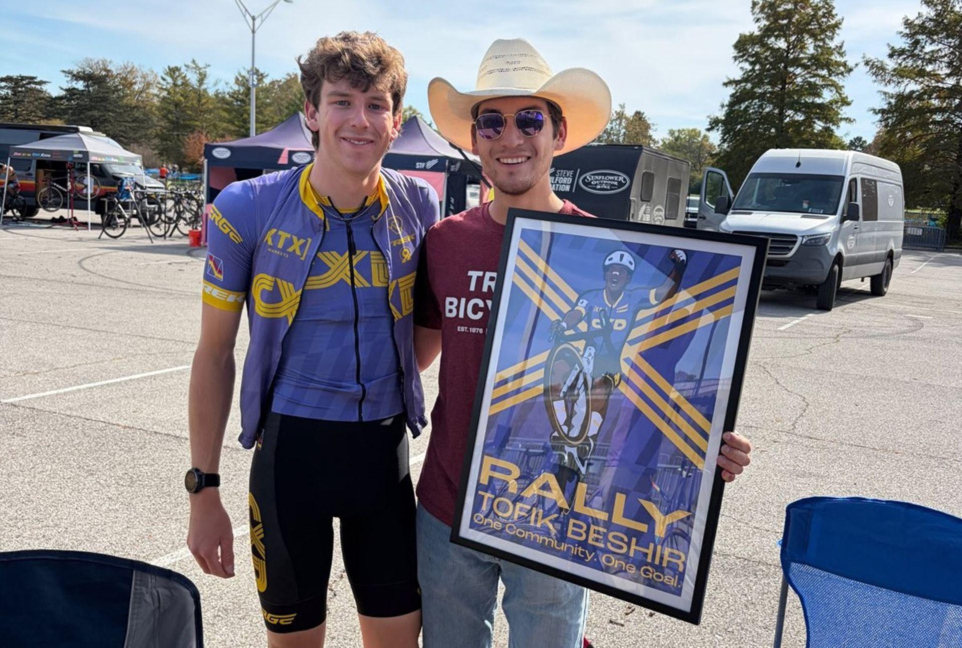 'He has a very long way to go' - 19-year-old Tofik Beshir continues recovery in hospital from horrific training crash as CXD Trek Bikes teammates offer support with 'endless supply of bracelets'