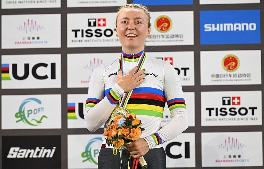 Track World Championships: Lara Gillespie adds another rainbow jersey to her closet on final day of racing