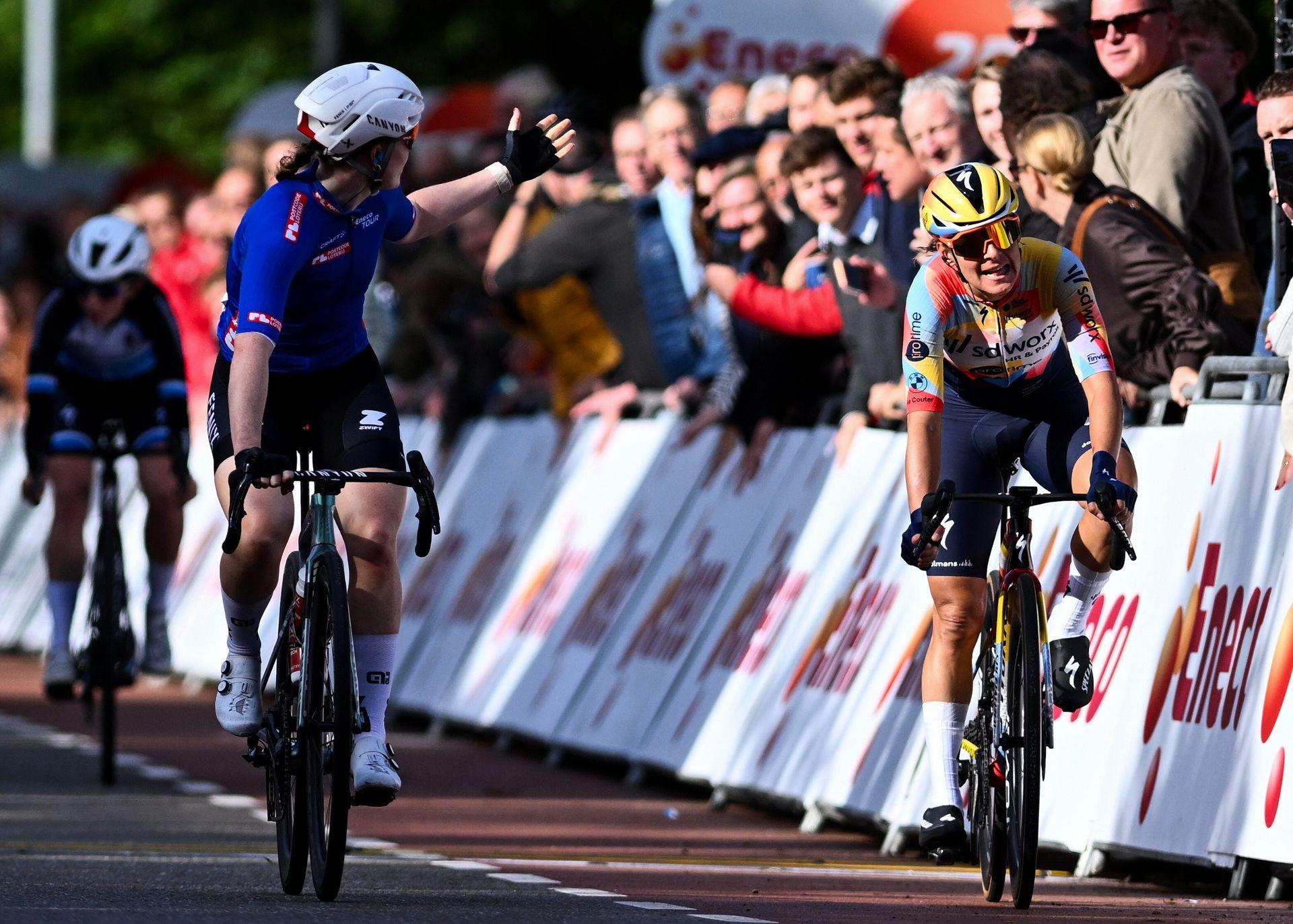 'I was deliberately pushed into the barriers' – Guarischi relegated from Eneco Tour sprint after complaints from Kool
