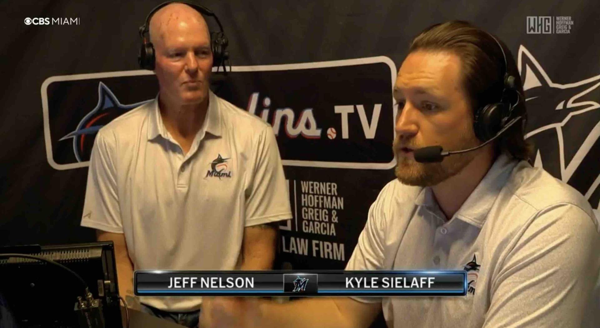 Miami Marlins reportedly moving on from TV voice Kyle Sielaff, analyst Jeff Nelson
