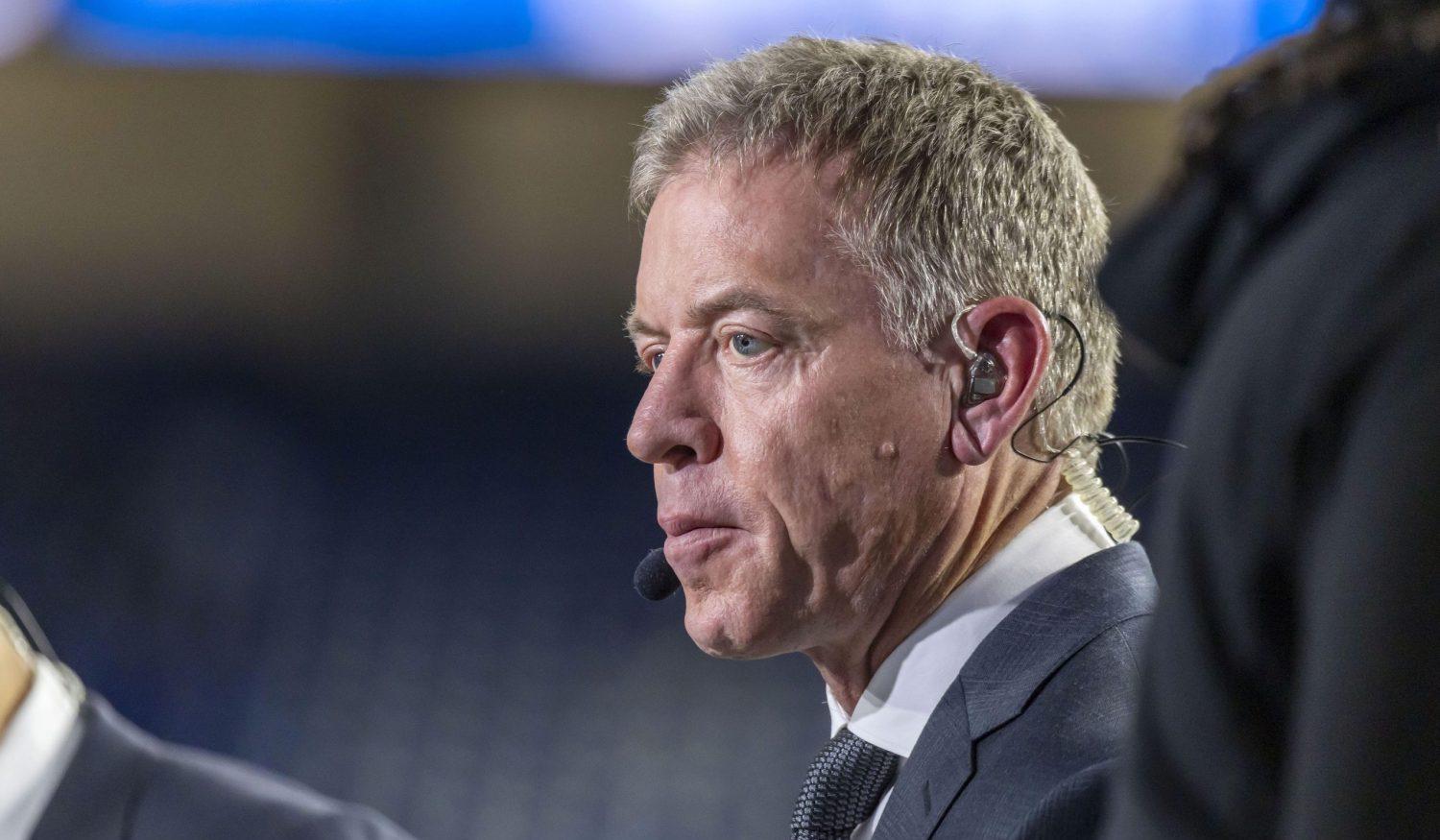 Boomer Esiason wonders if Troy Aikman could exit ESPN before Super Bowl