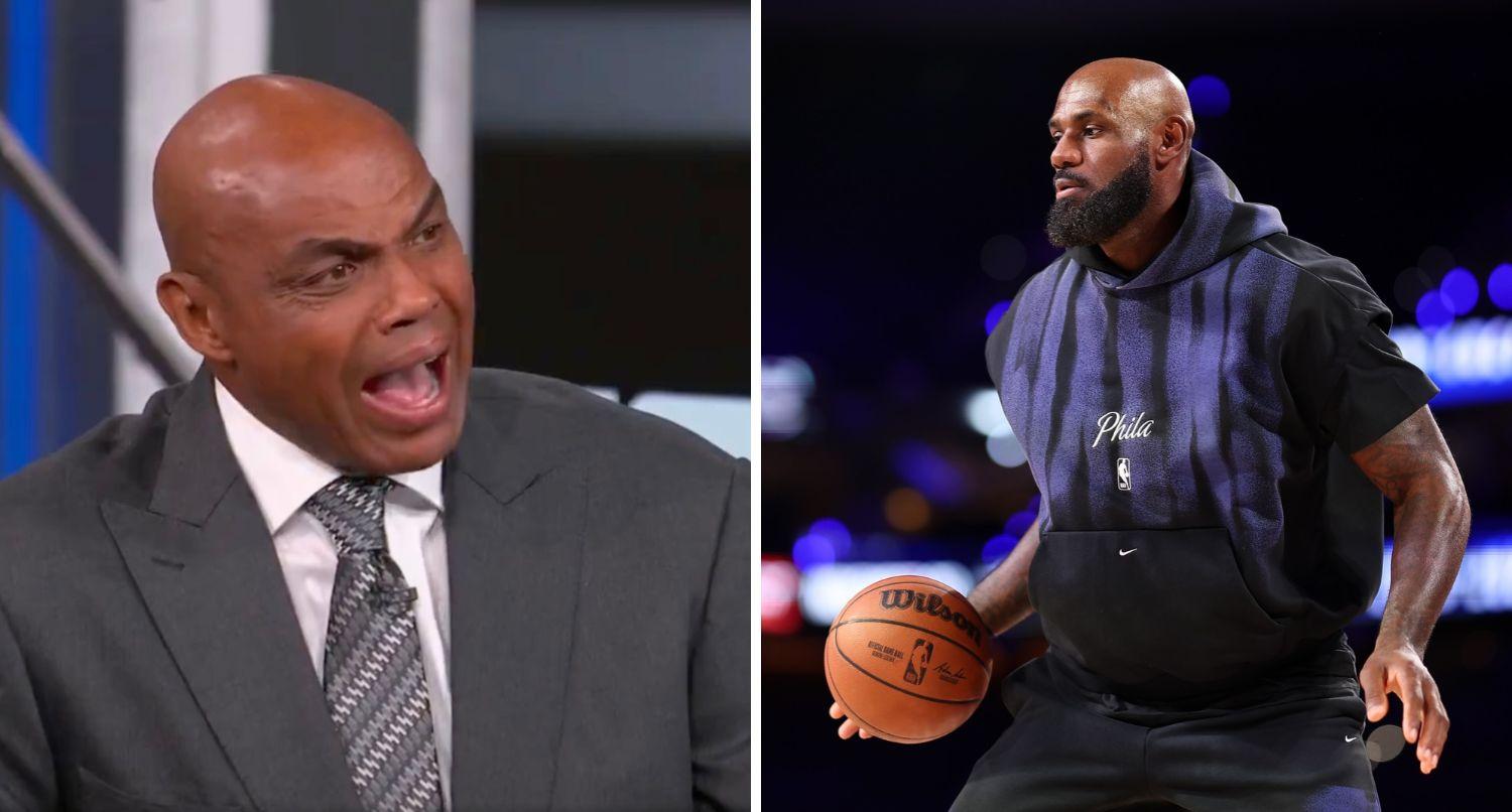 Charles Barkley accuses LeBron James of disrespecting the national anthem