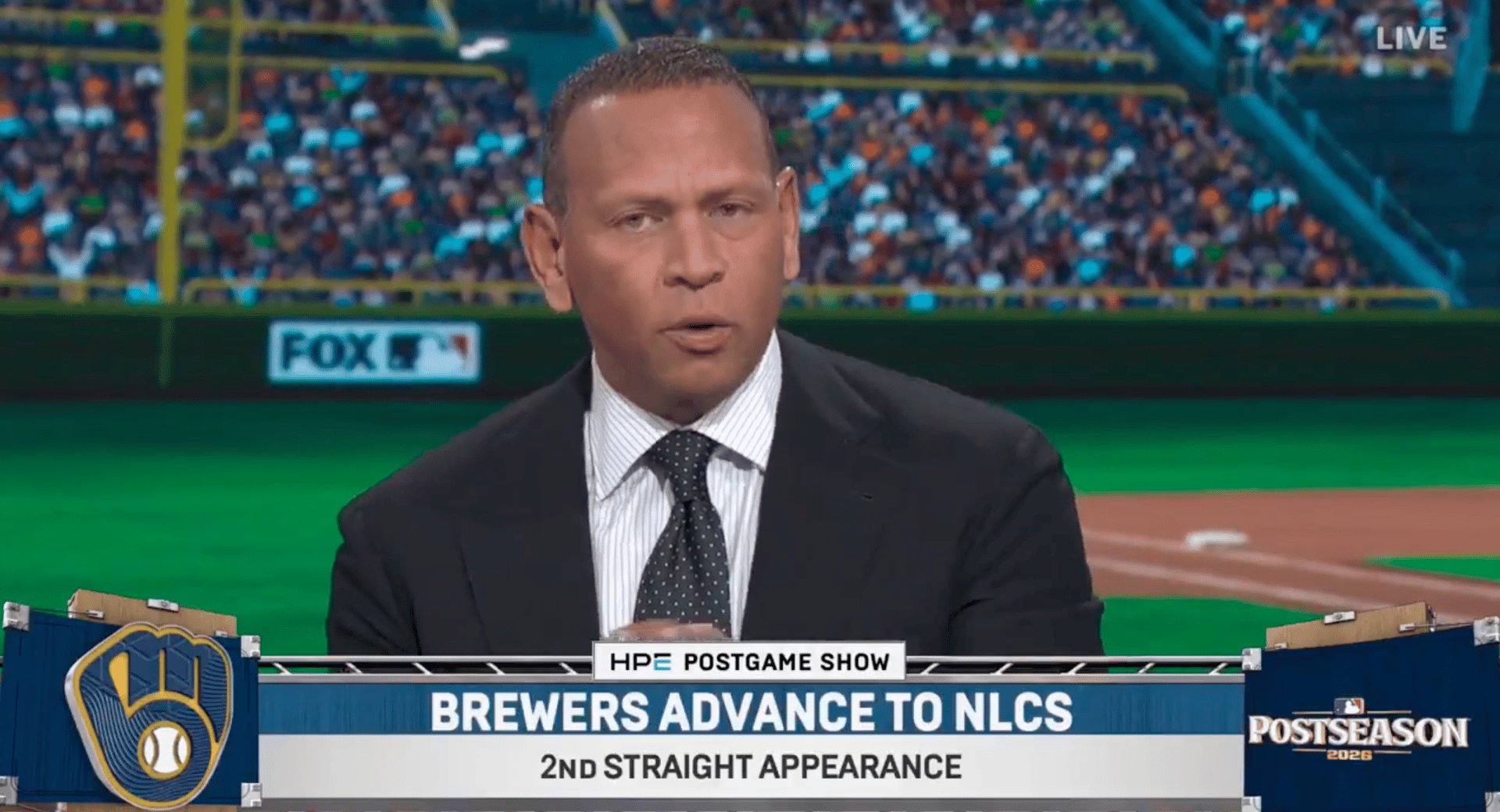 Alex Rodriguez completely misunderstands ‘Moneyball’ while praising Milwaukee Brewers