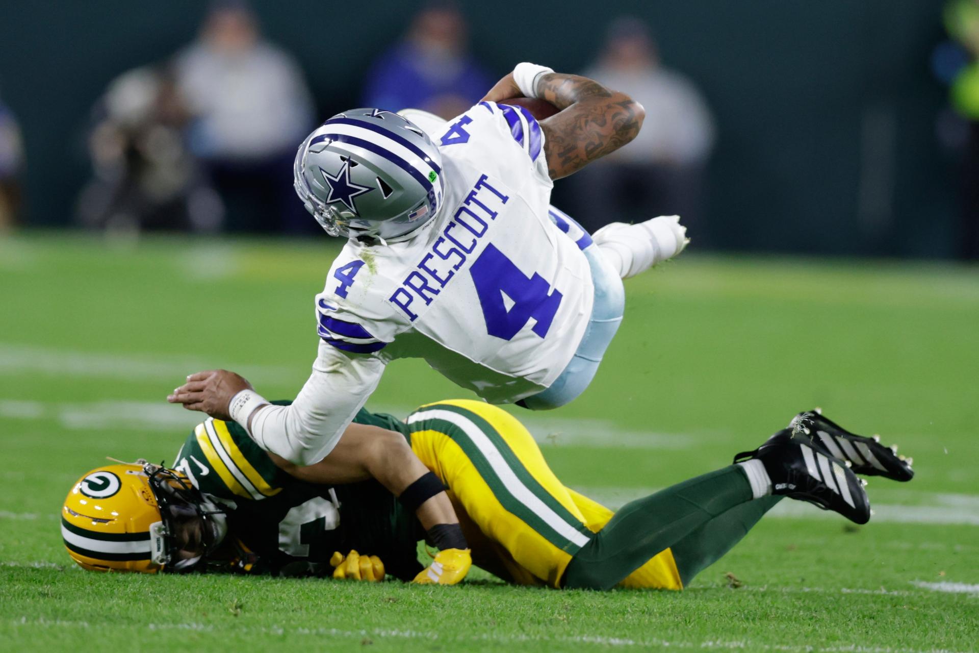 Dak Prescott and Cowboys offense a surprising no-show as Packers get emphatic win