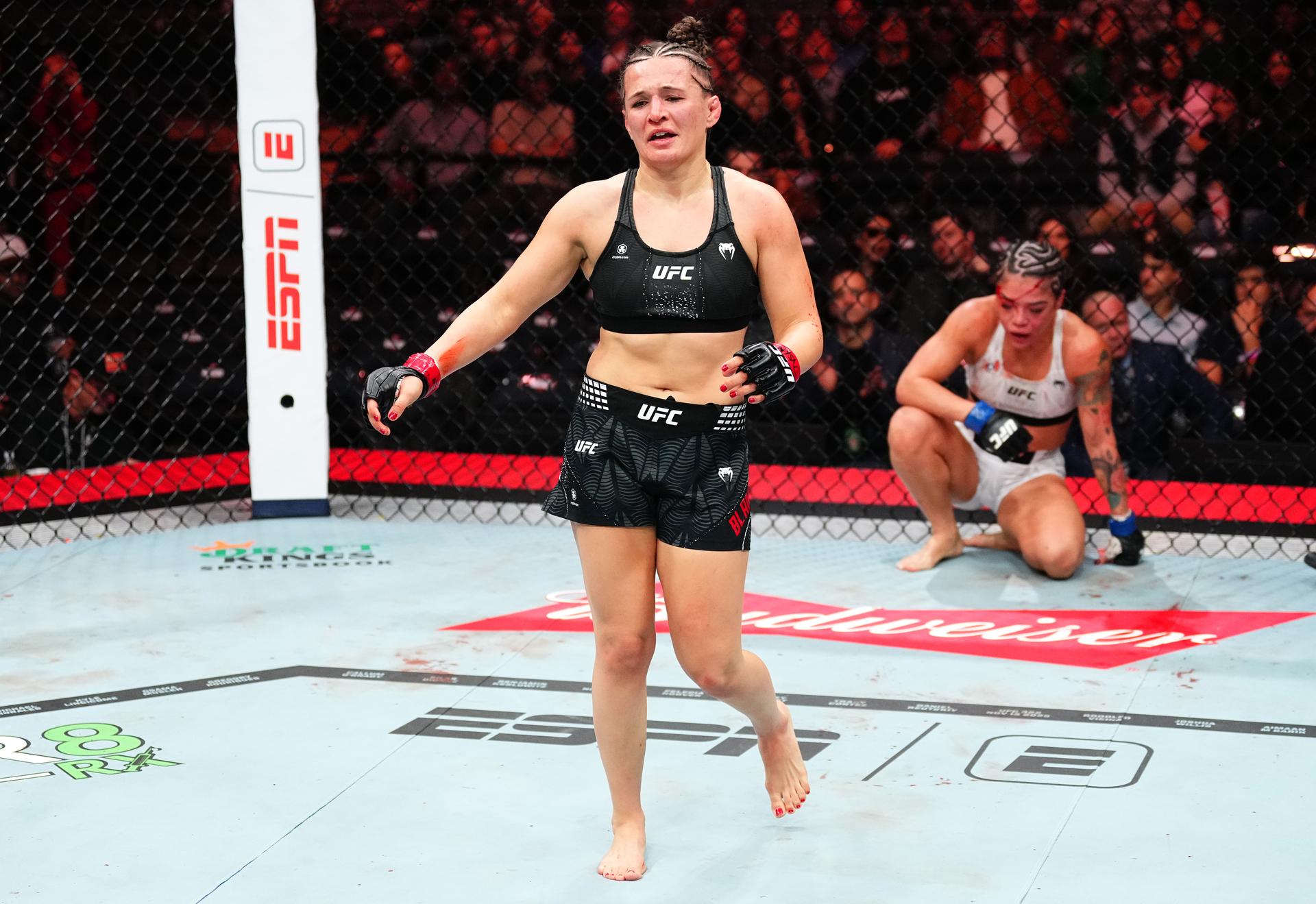 Erin Blanchfield out to force UFC's hand in Edmonton after being snubbed for Wang Cong title shot