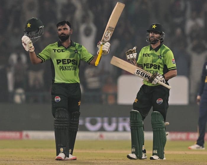 Pakistan win tri-series final as Fakhar Zaman century denies Sri Lanka in thrilling chase