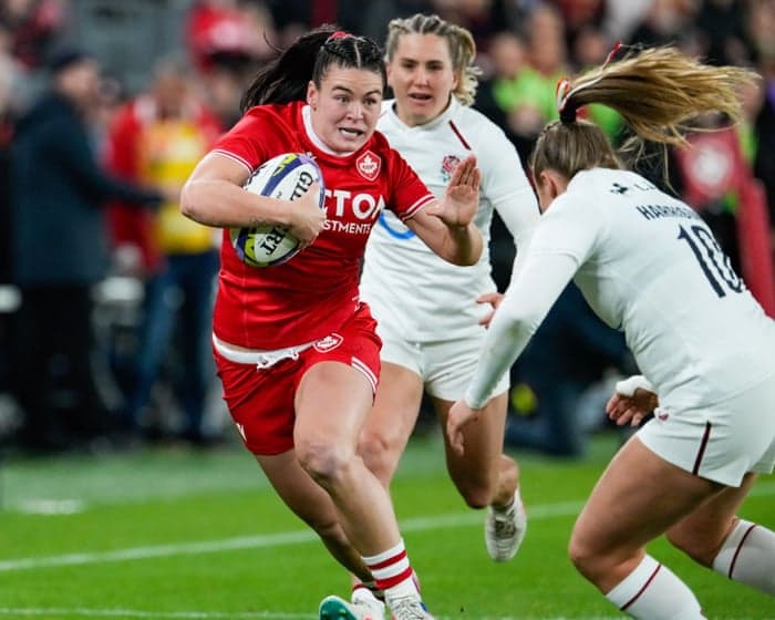 Red Roses’ unbeaten streak ends in a thriller with last-gasp try from Canada