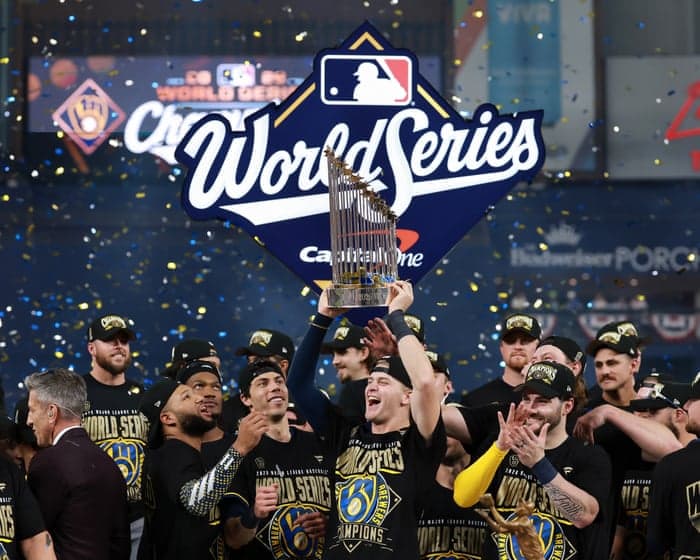 The low-budget Brewers won the World Series – and exposed baseball’s biggest lie | Howard Bryant