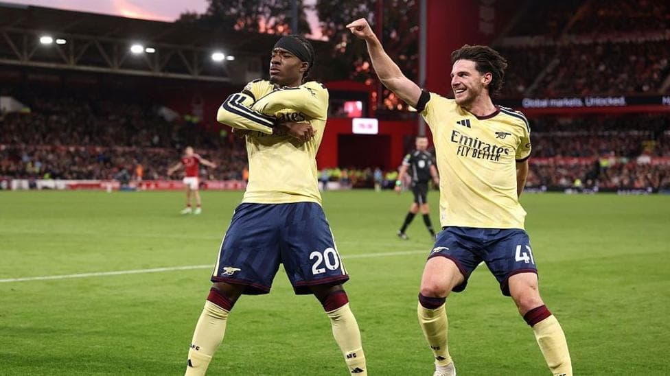 Madueke strikes late but who missed his big chance? - Forest v Arsenal ratings