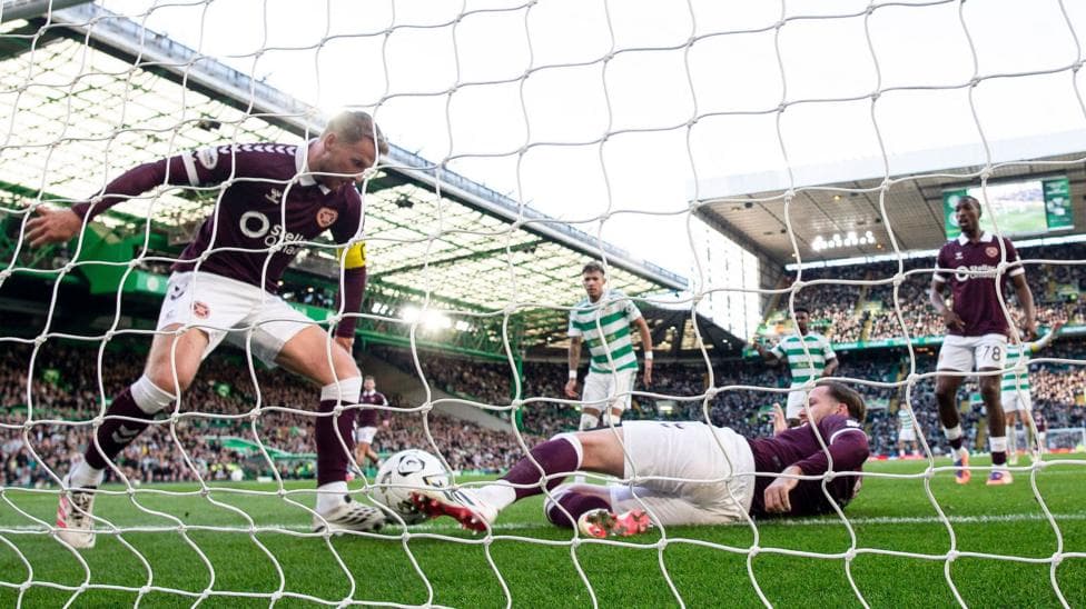 Hearts roll out red carpet... and Celtic walk all over it