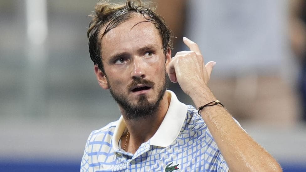 Calm in real life but demons on court - Medvedev finally runs out of chances