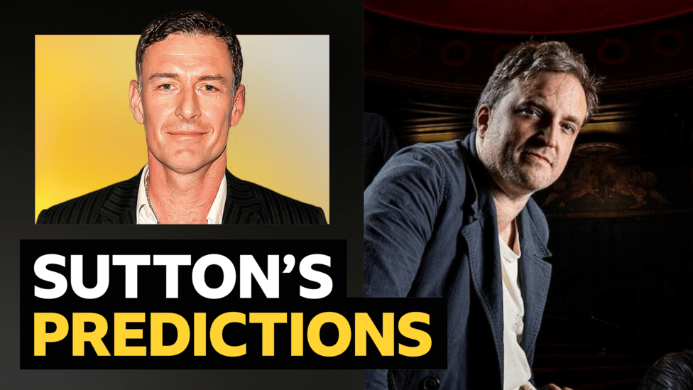 Sutton's predictions v Starsailor frontman James Walsh