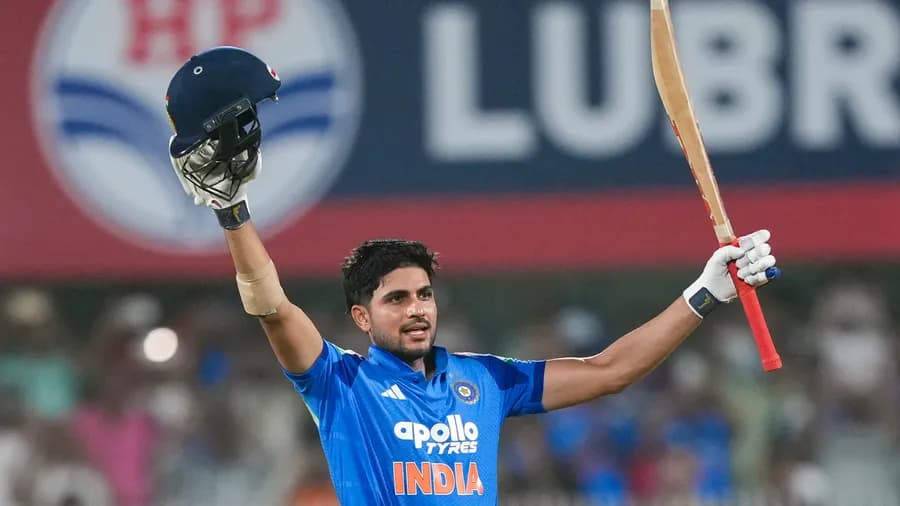 Shubman Gill hits second ODI double century, joins Rohit Sharma in elite club