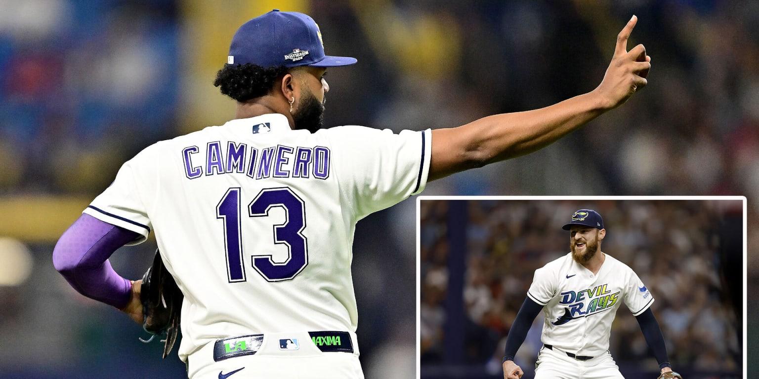 With retro swag and a finger wag, 'Devil' Rays throw it back