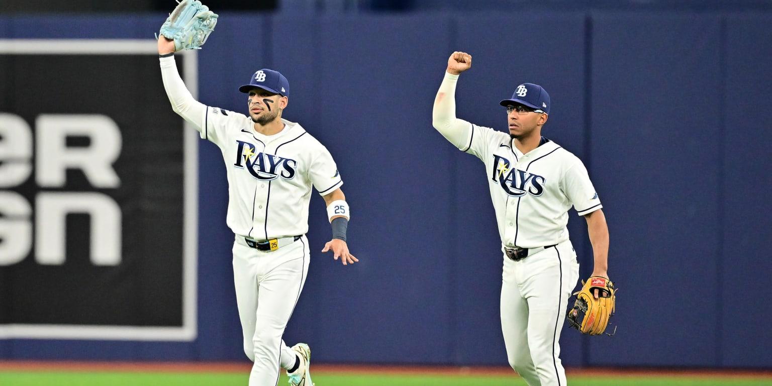 Another playoff roof ball?! Rays record out after Jones' fly dings Trop catwalk