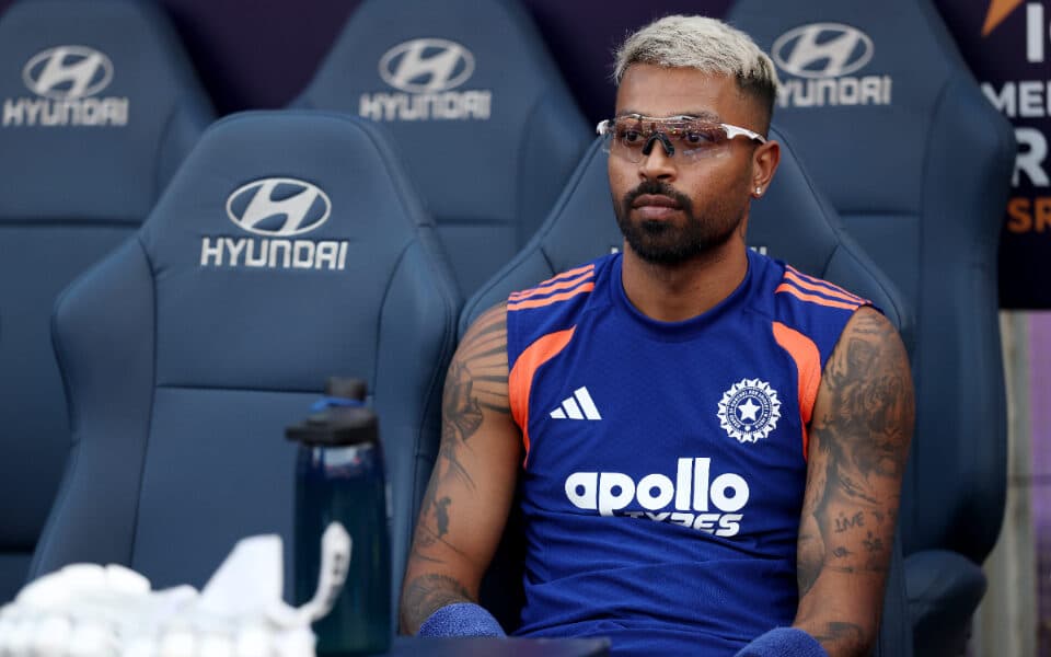 Hardik Pandya ruled out of India A series with tibial bone stress response