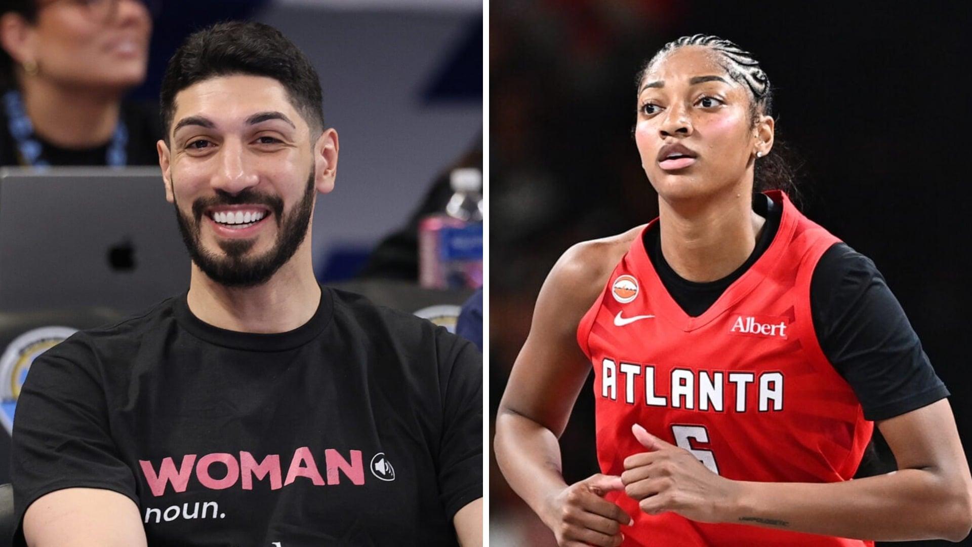 Enes Kanter confirms he will attend Game 3 of the WNBA Finals and ‘take some notes’ from Angel Reese