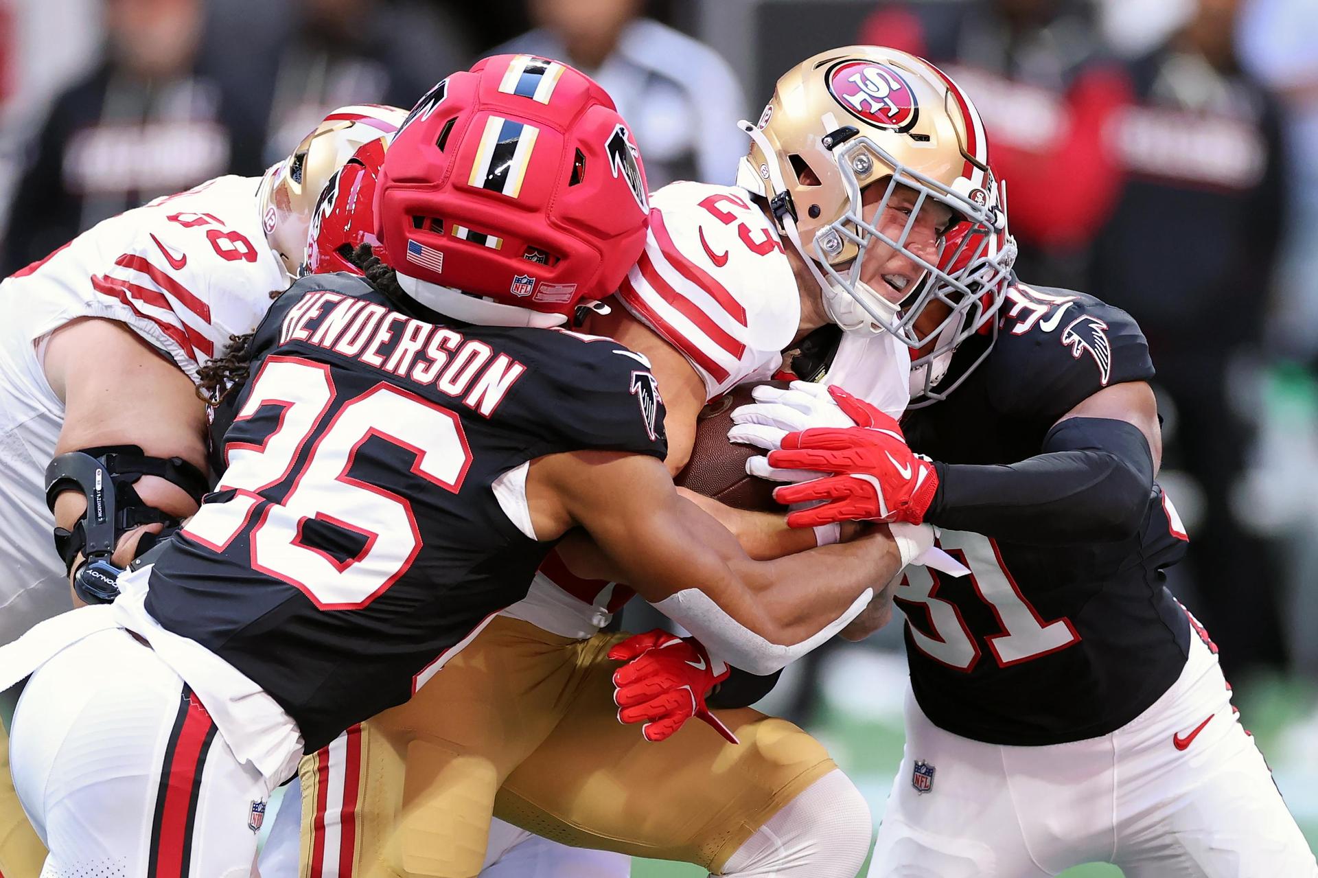 49ers lose to the Falcons in a game full of turnovers and mistakes