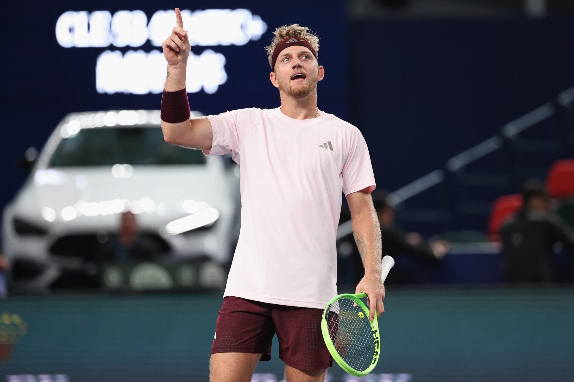 Alejandro Davidovich Fokina makes prediction about Rafael Jodar’s future after beating him in the Shanghai Masters final