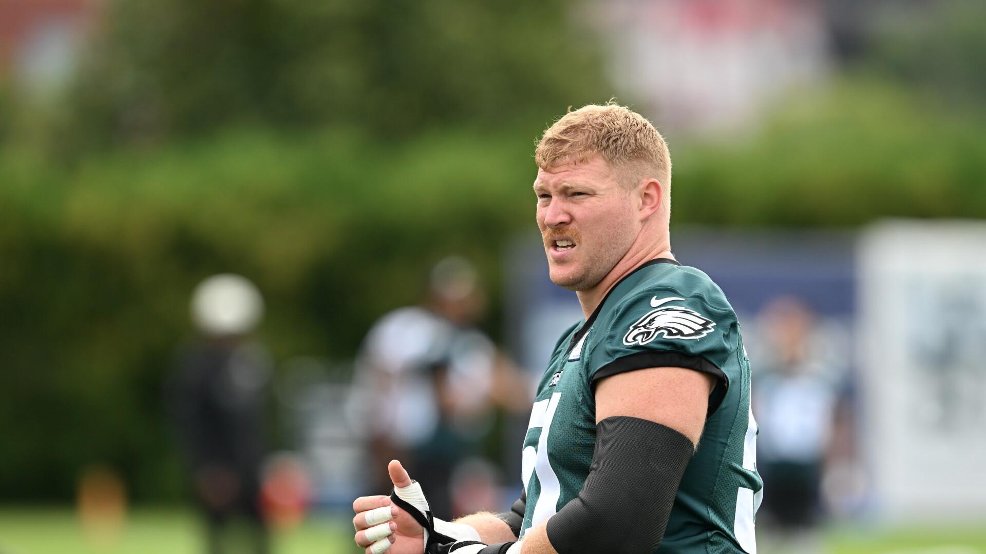 Report: Ravens conducted Cam Jurgens's physical at Eagles facility before finalizing trade