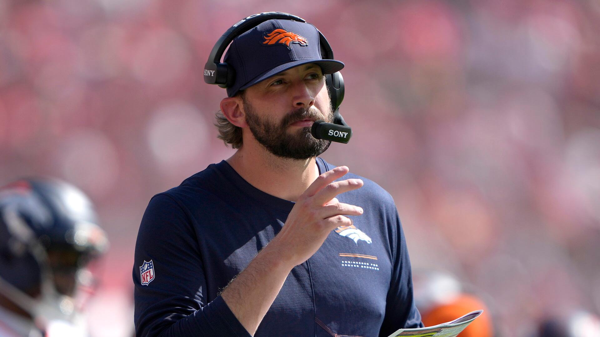 Broncos OC Davis Webb: "Not ideal" to lose playcalling role, excited to see how we respond