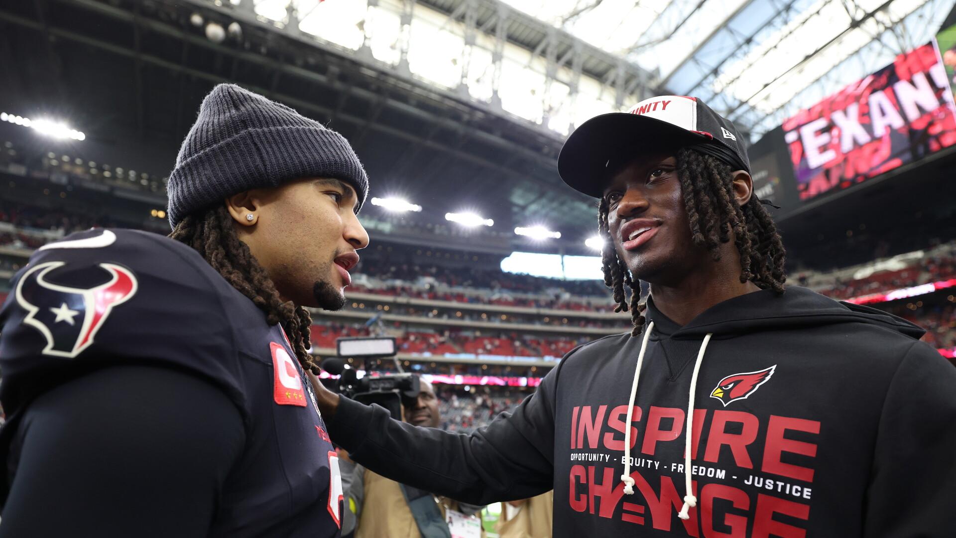 C.J. Stroud on reuniting with Marvin Harrison Jr.: It's perfect for him