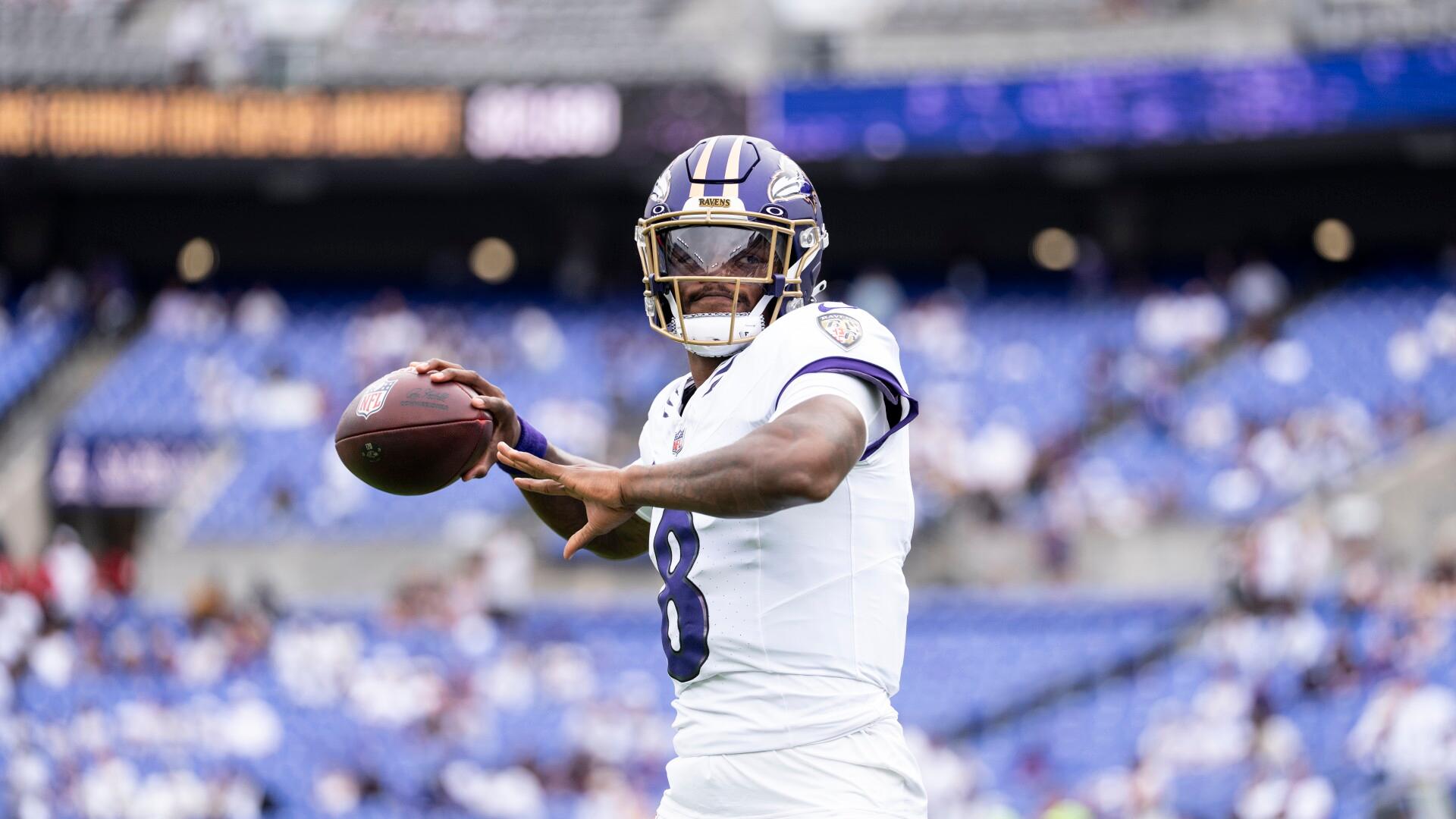 Lamar Jackson, Zay Flowers upgraded to full participants on Thursday