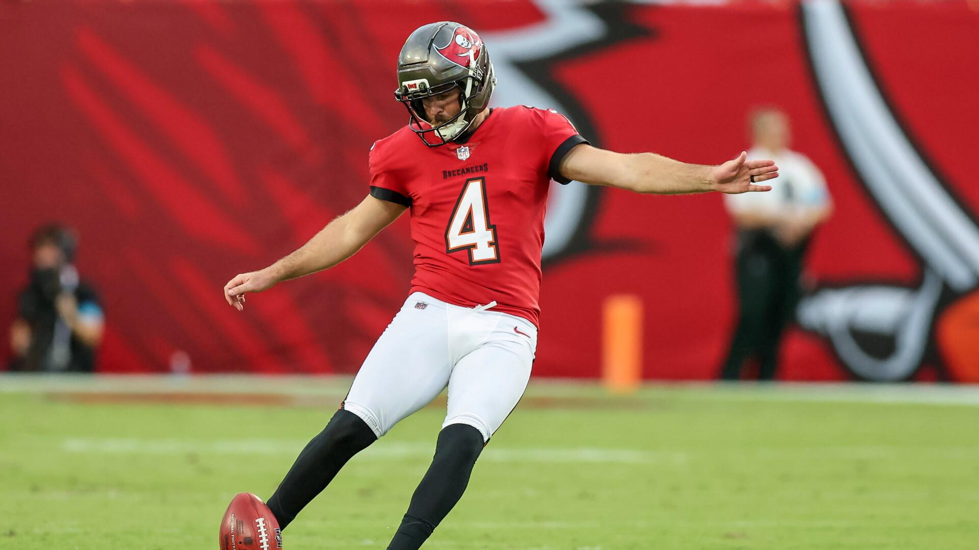 Buccaneers K Chase McLaughlin set to play Thursday after landing on injury report