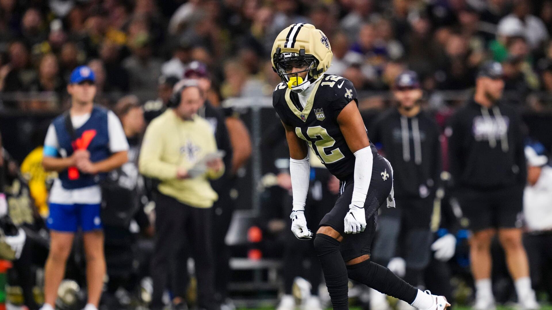 Chris Olave misses second straight practice with an illness