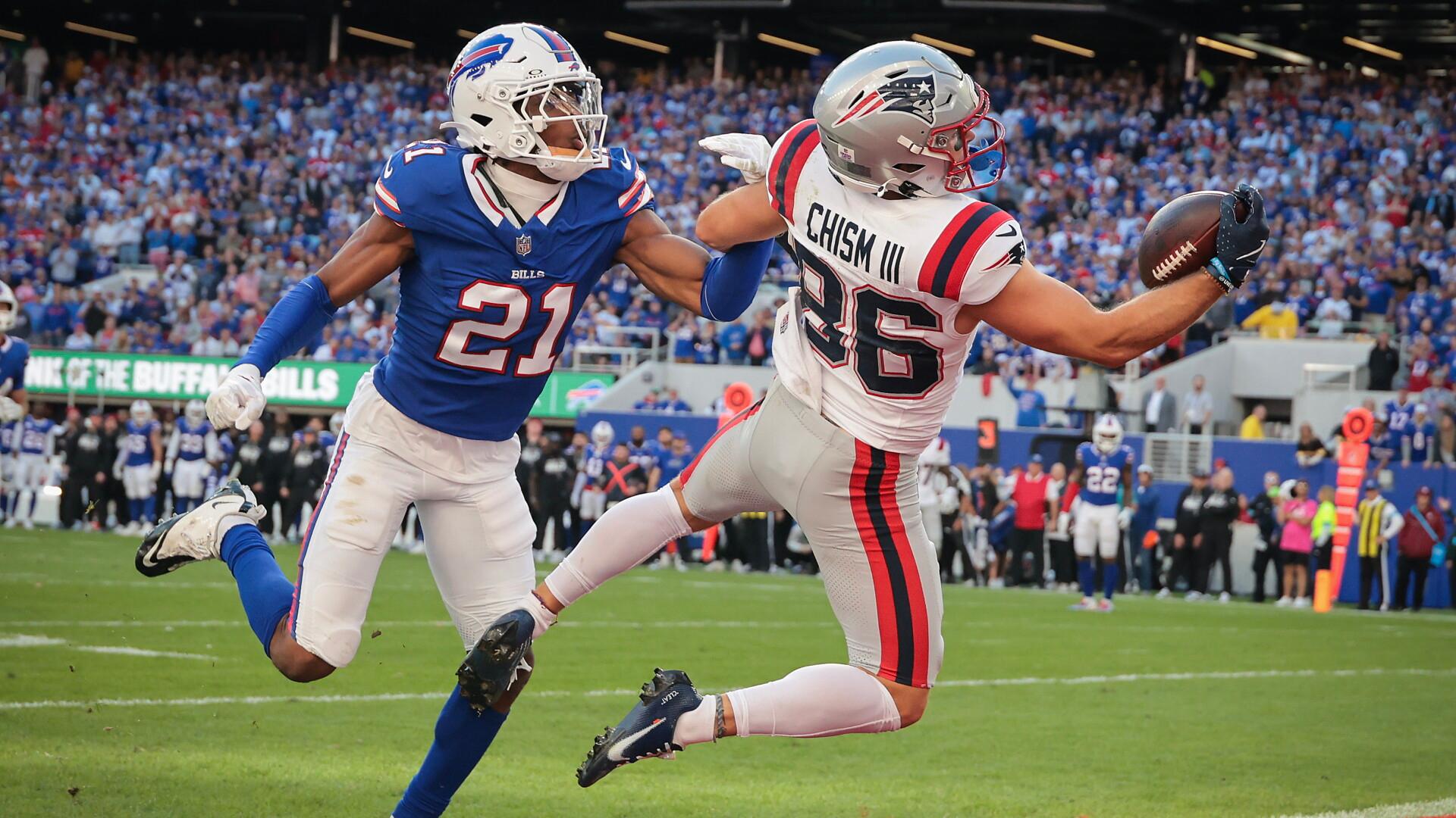 Mike Vrabel: Efton Chism III has earned more opportunities