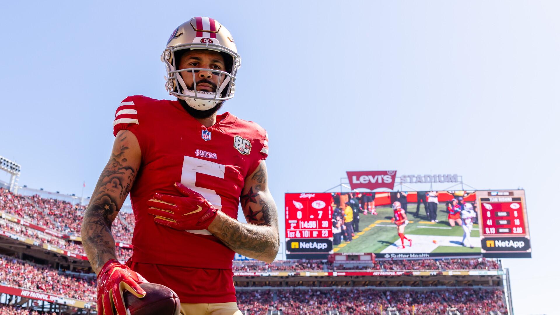 Mike Evans is active for the 49ers