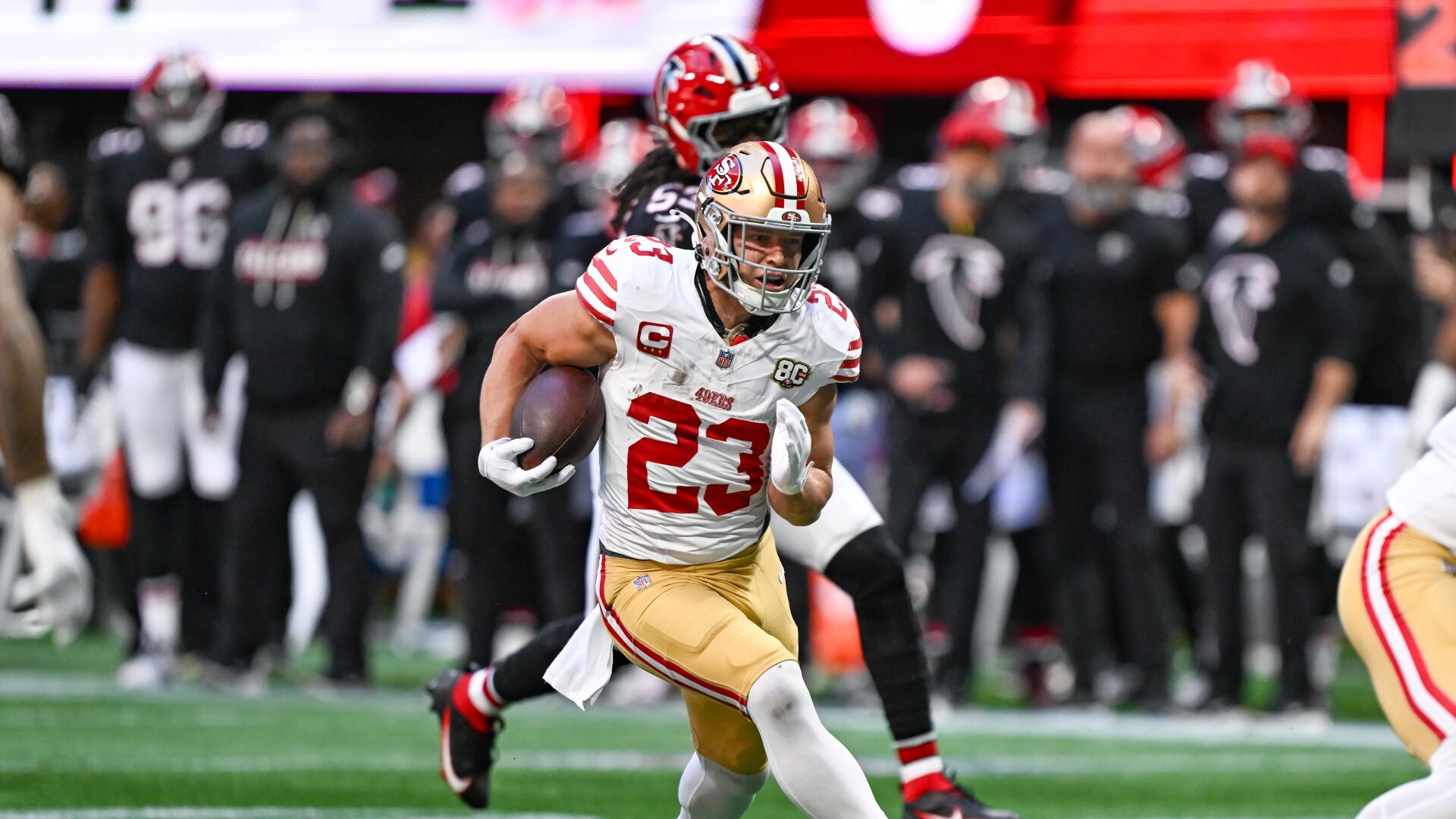 Christian McCaffrey not worried about thigh injury moving forward