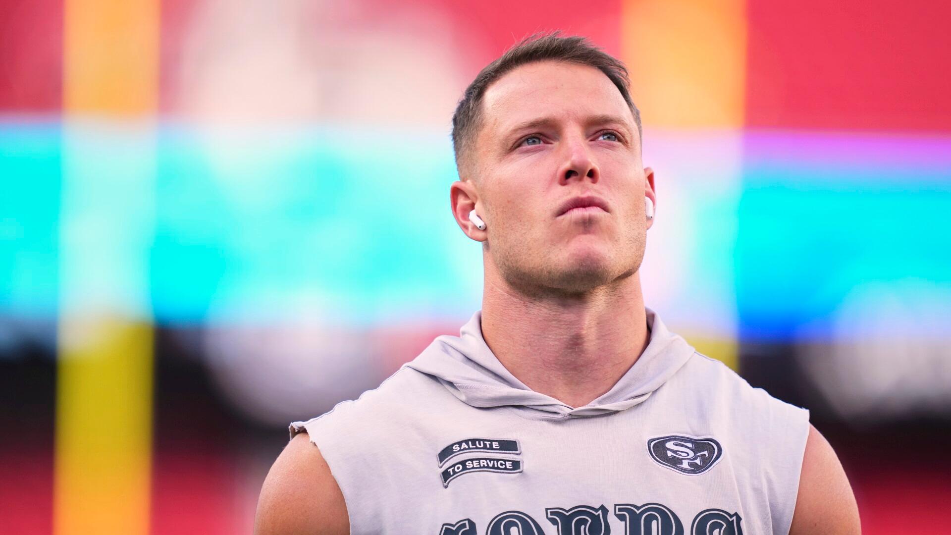 Christian McCaffrey's TD run has 49ers up 13-3