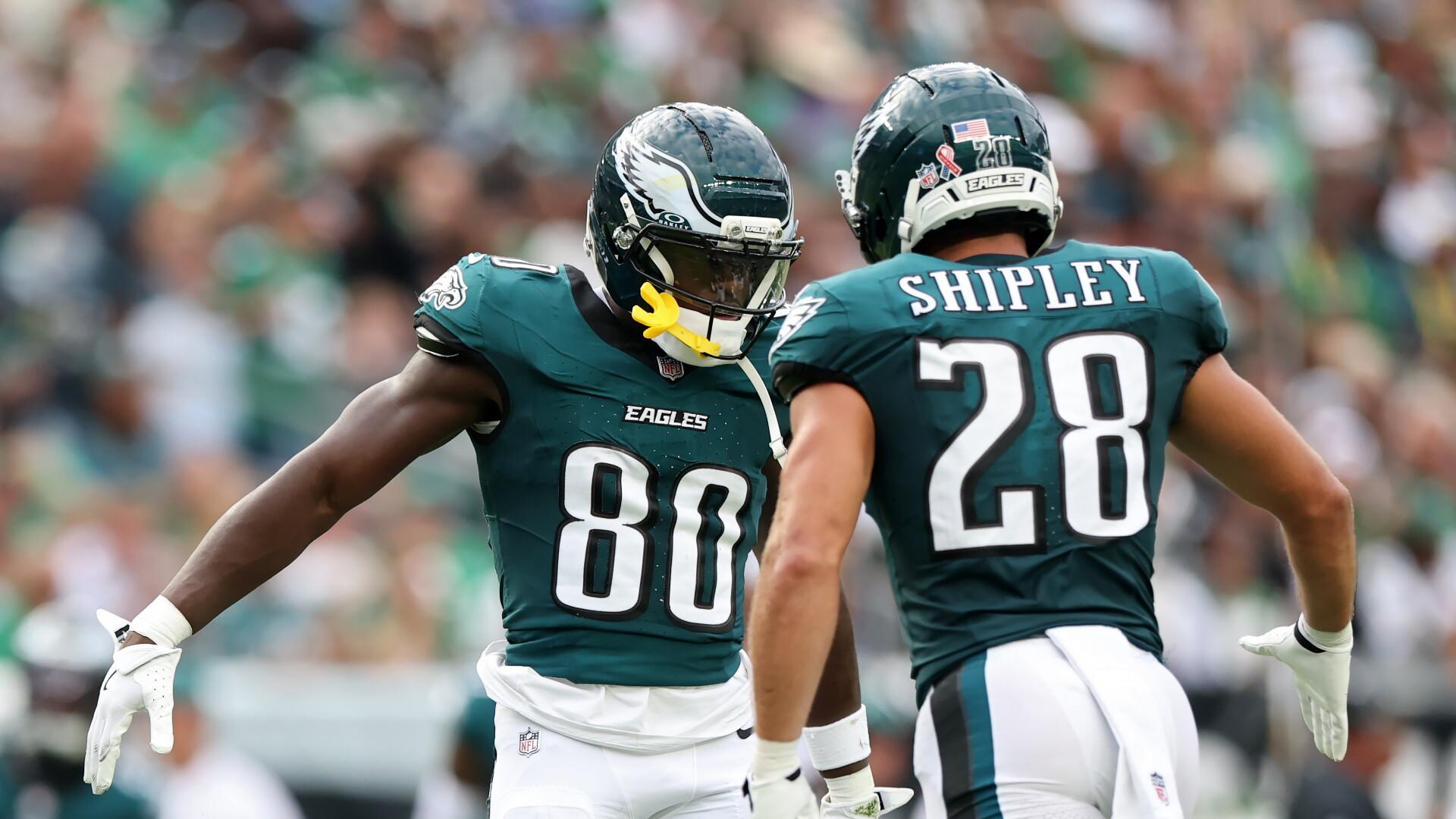 Darius Cooper's outstanding catch gives Eagles 13-3 lead over Rams