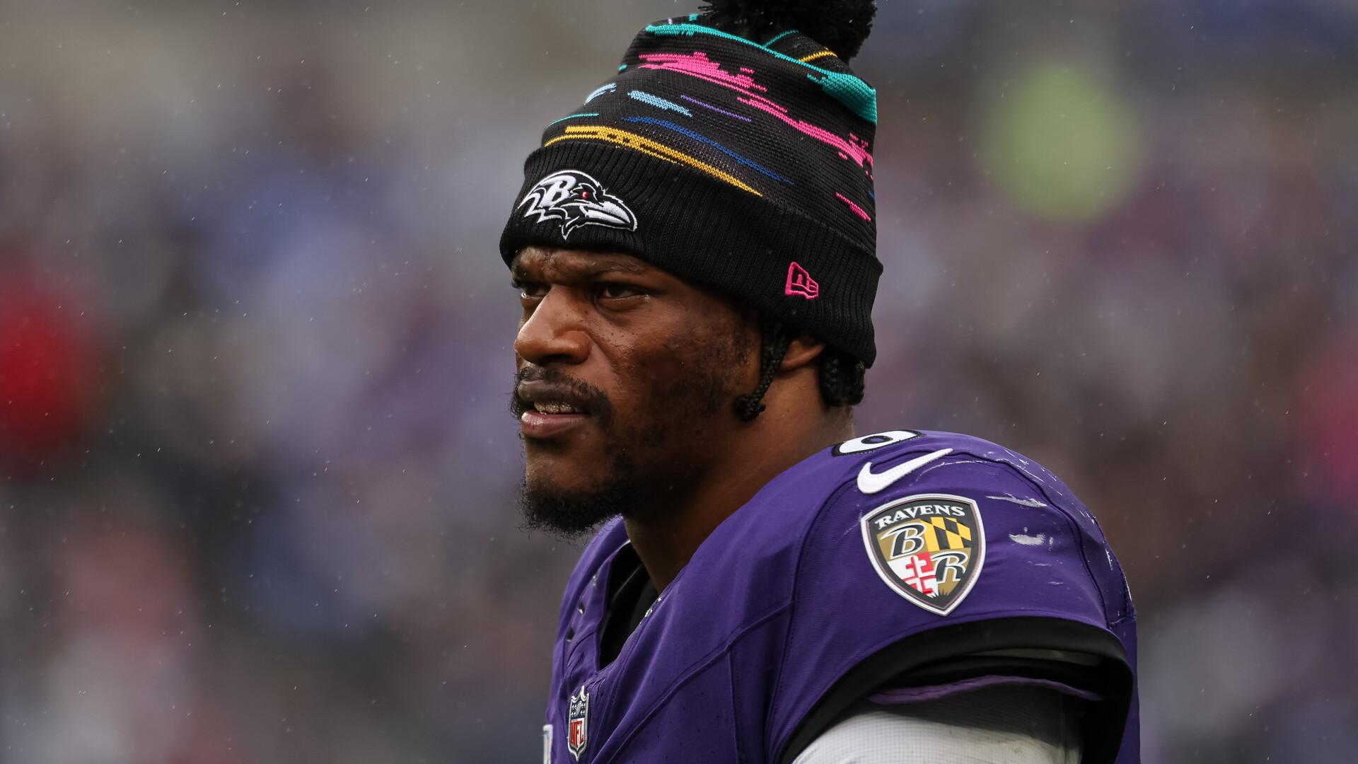 Lamar Jackson out of Wednesday's Week 5 practice