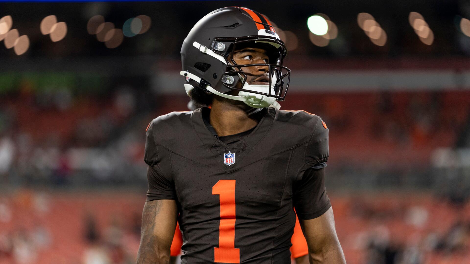 KC Concepcion ruled out with head injury, Browns cut Jets lead to 7-3