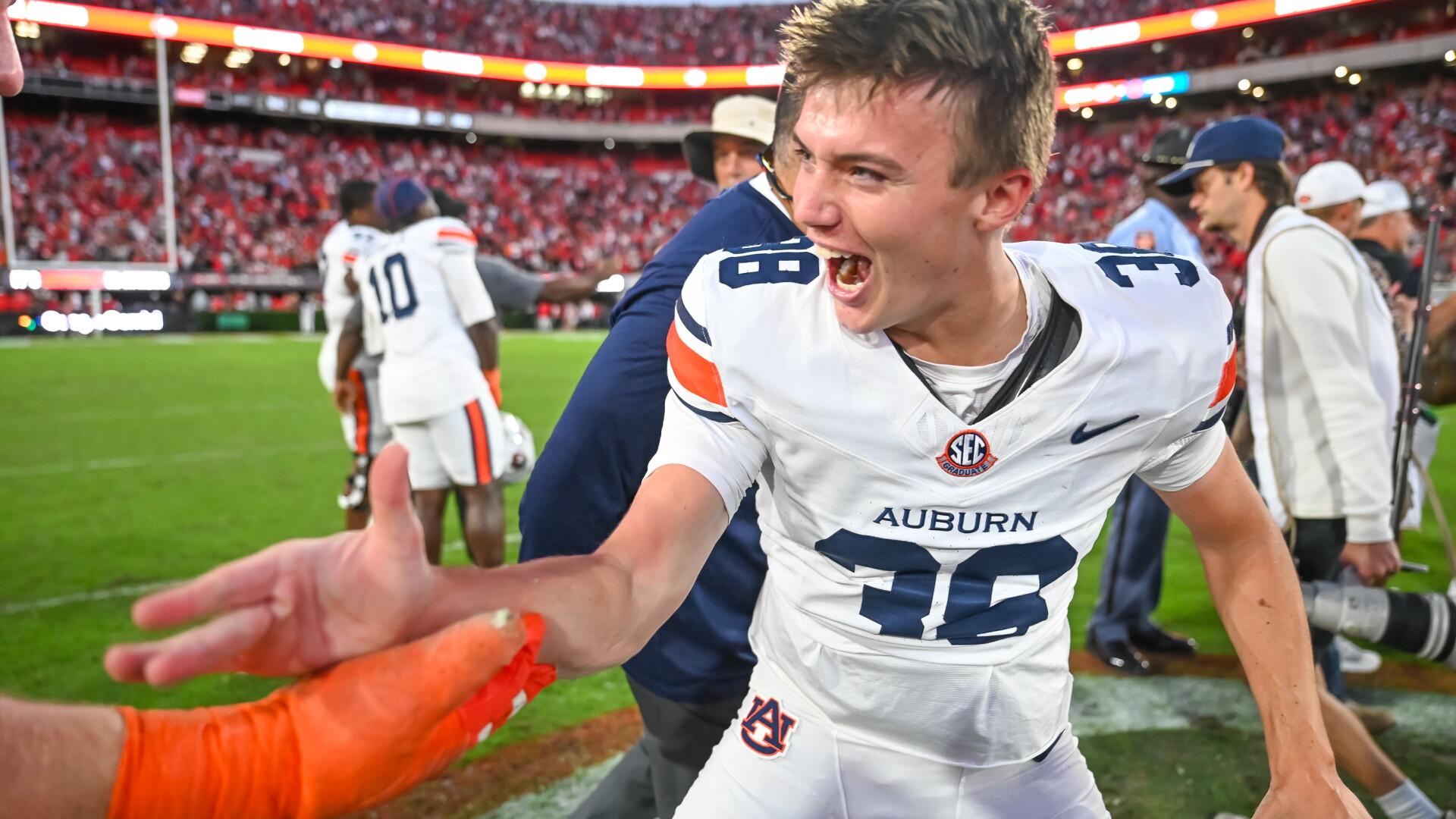 After overcoming severe colitis in 2024, Auburn's Alex McPherson kicks game-winner vs. No. 1 Georgia