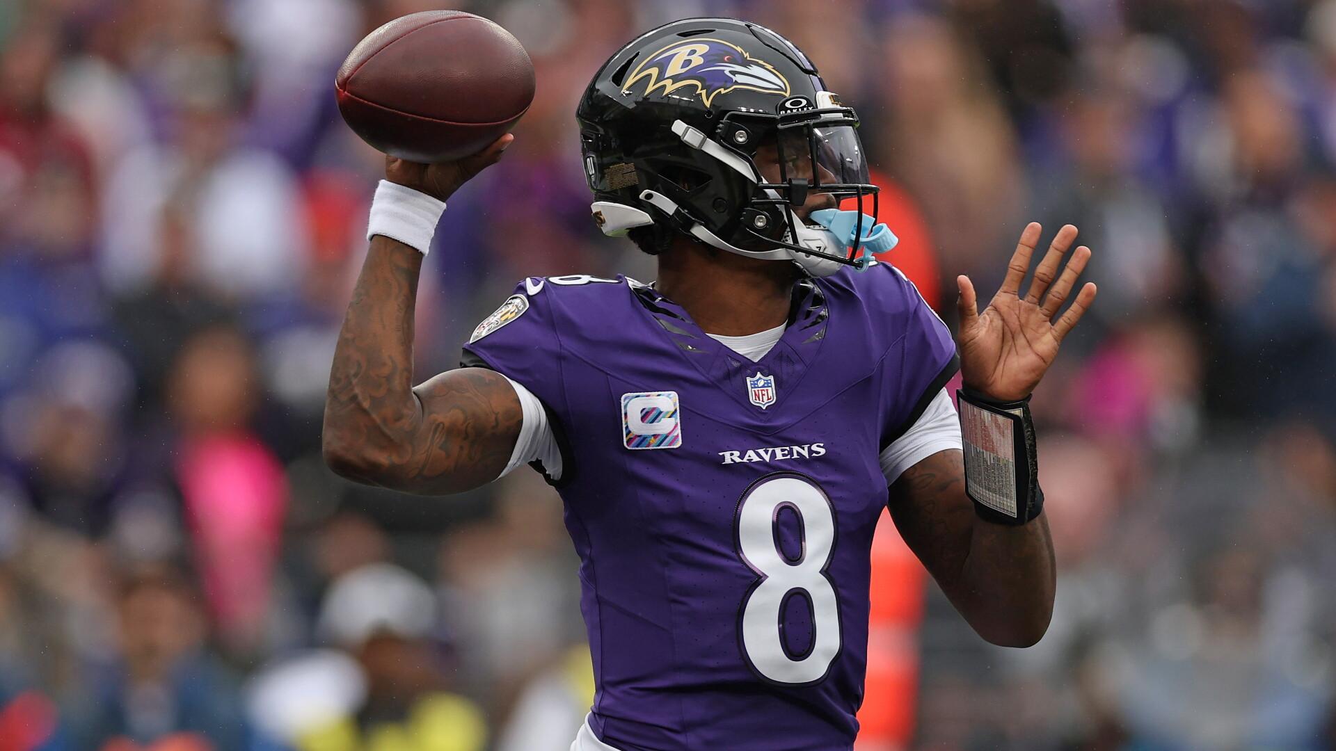 Tyler Loop 64-yard field goal gives Ravens 24-7 halftime lead over Titans