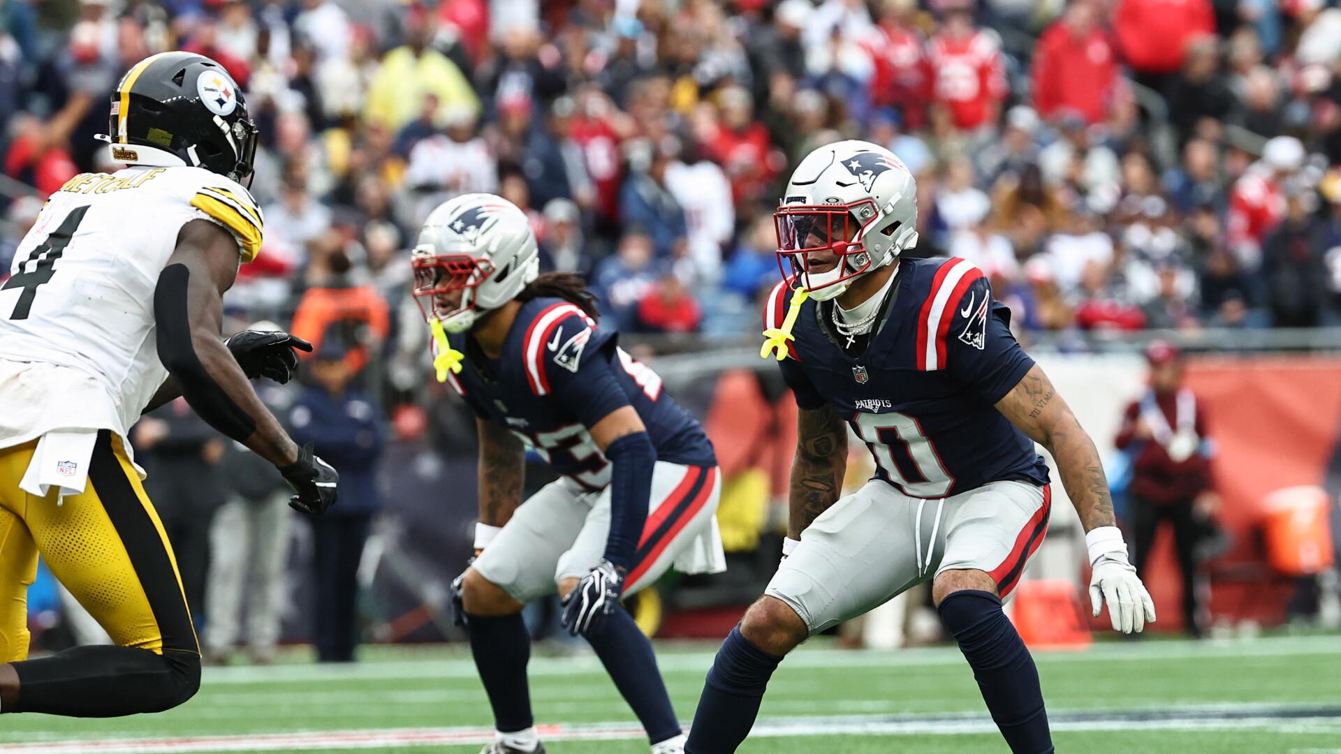 Christian Gonzalez, Christian Barmore ruled out for Patriots