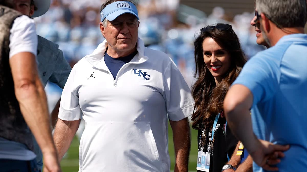 Bill Belichick, Jordon Hudson breakup report catches UNC staffers off guard