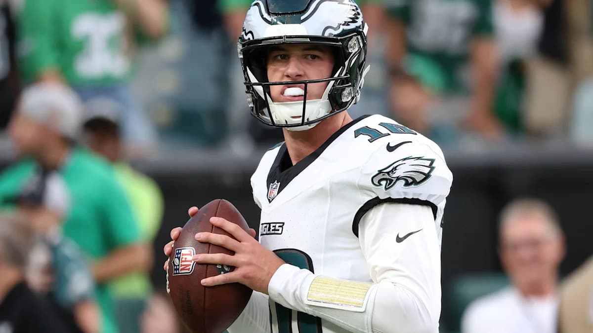 Tanner McKee faces a big challenge for Eagles, who might soon have to face reality