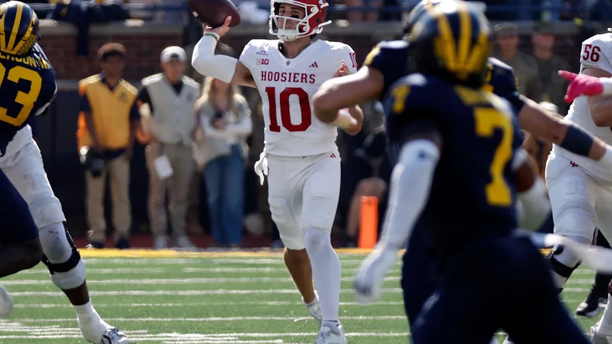 Indiana title chances and Michigan QBs, 3 takeaways from the Hoosiers' OT win