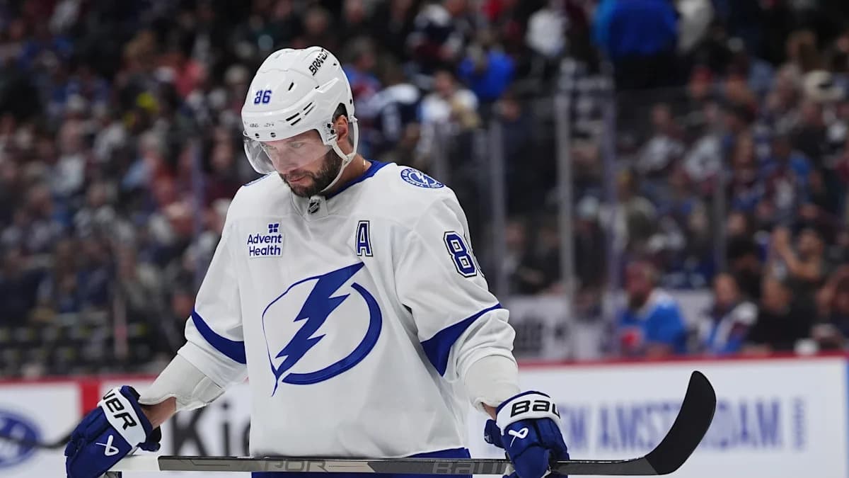Nikita Kucherov tells Lightning he won't re-sign and asks for a trade, AP source says