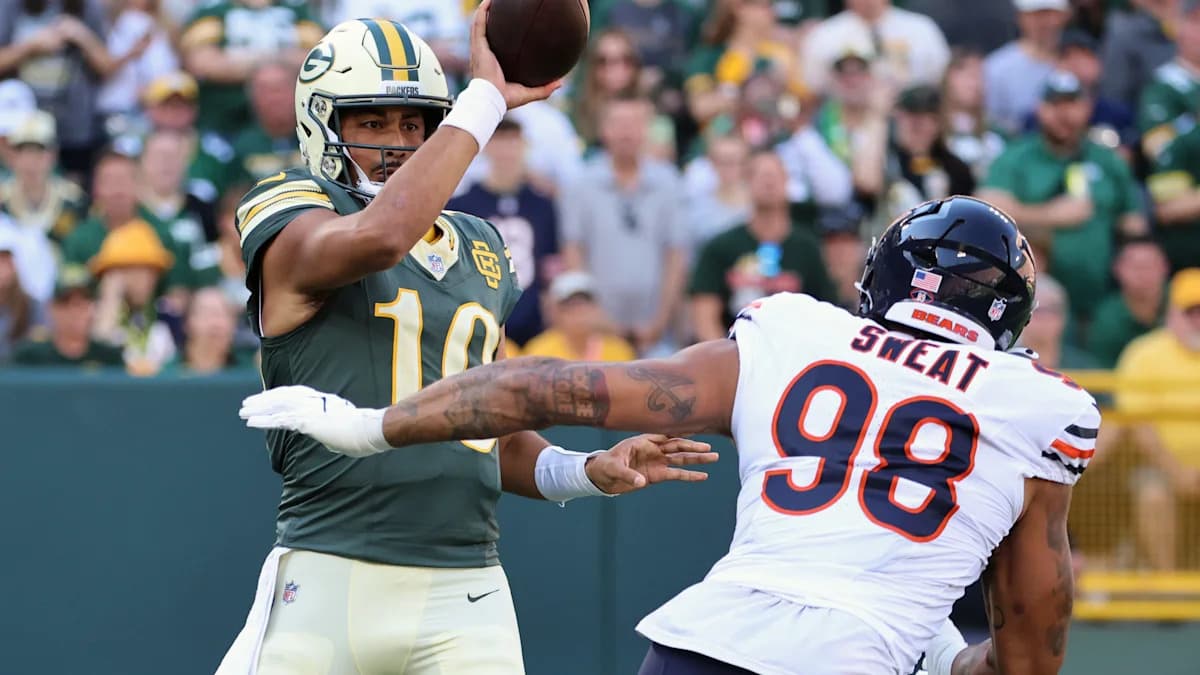 Jordan Love sparks Packers resurgence in convincing win over rival Bears