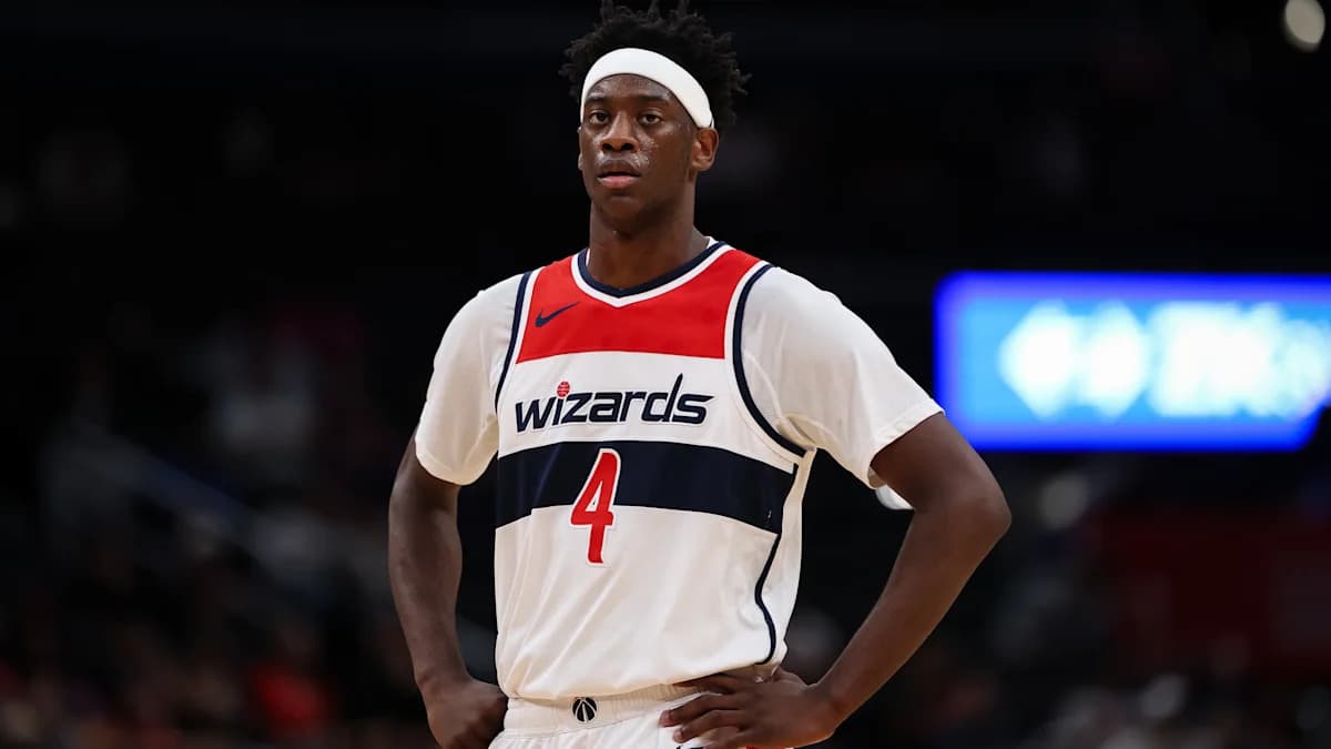 Wizards' AJ Dybantsa set to make NBA debut on Wednesday vs. Cavaliers