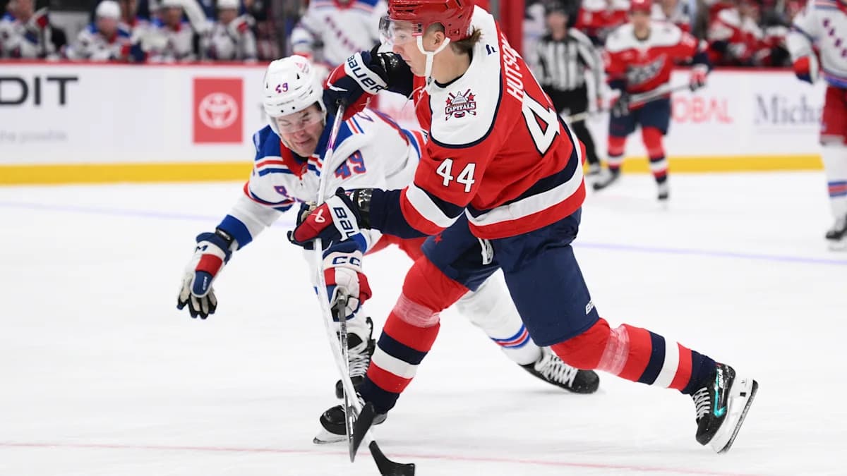 Capitals beat Rangers 3-1 as New York goaltender Igor Shesterkin is helped off the ice