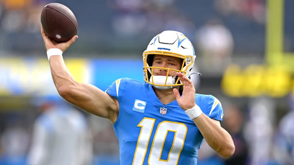 Week 5 Stock Up, Stock Down: It's getting worse for Justin Herbert