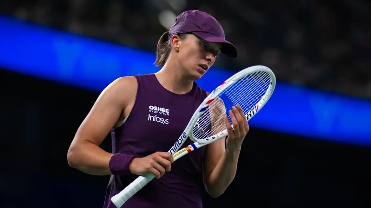 Iga Swiatek’s physio explains why she did not retire from her Wuhan Open semi-final, ‘stop talking nonsense’
